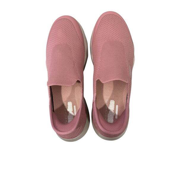 Skechers 124906-LTPK Go Walk Massage Fit-Tidal Women's Casual Pink Shoes 9.5 - Picture 8 of 9